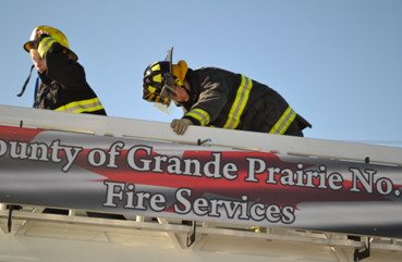 Early morning fire at Weyerhaeuser Mill