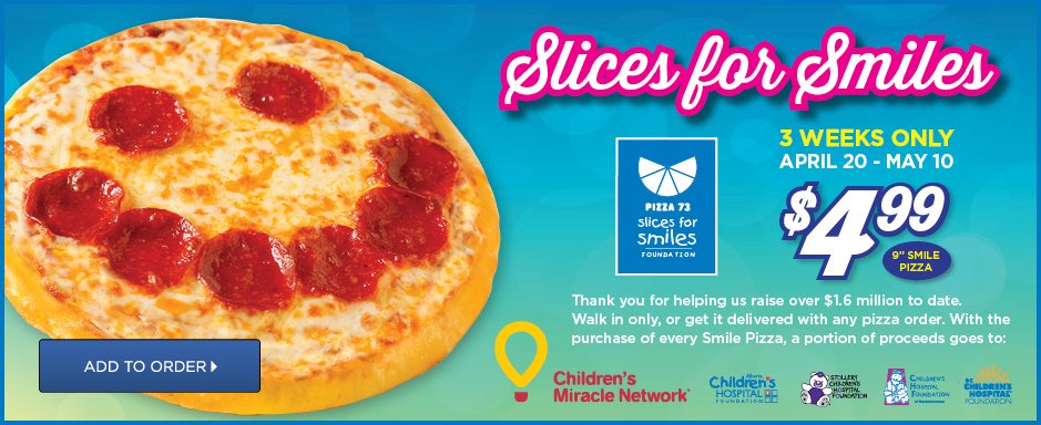 Slices for Smiles campaign wrapping up