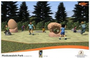 Maskwôtêh Park Pod 1 Dino Fossil Hunt