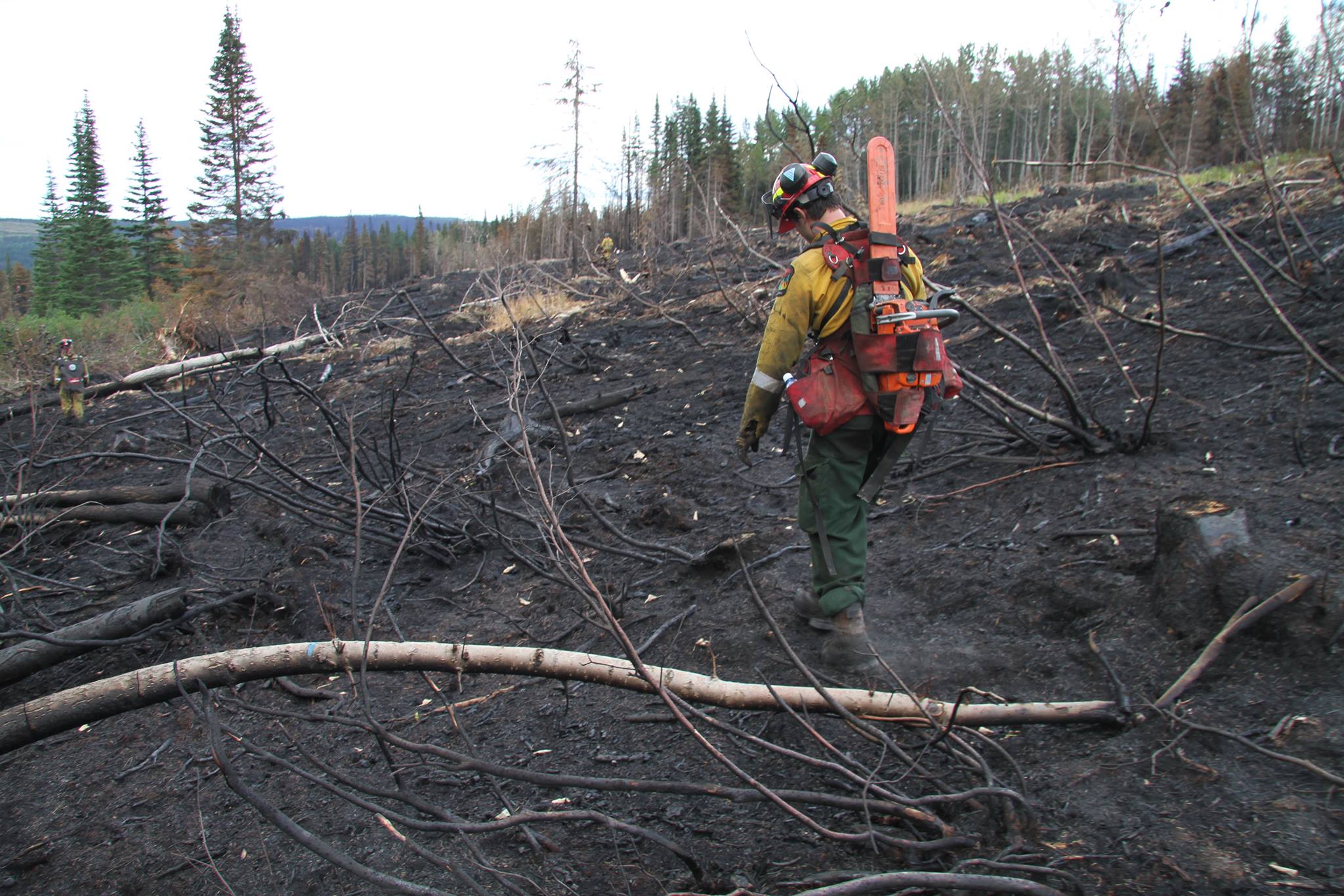 Lightning sparks two wildfires in Grande Prairie region