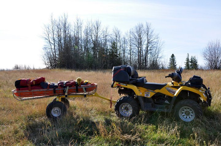 Quadder injured in southwest County of Grande Prairie