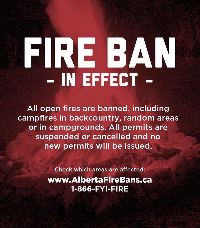 Fire Department reminding public of fire ban