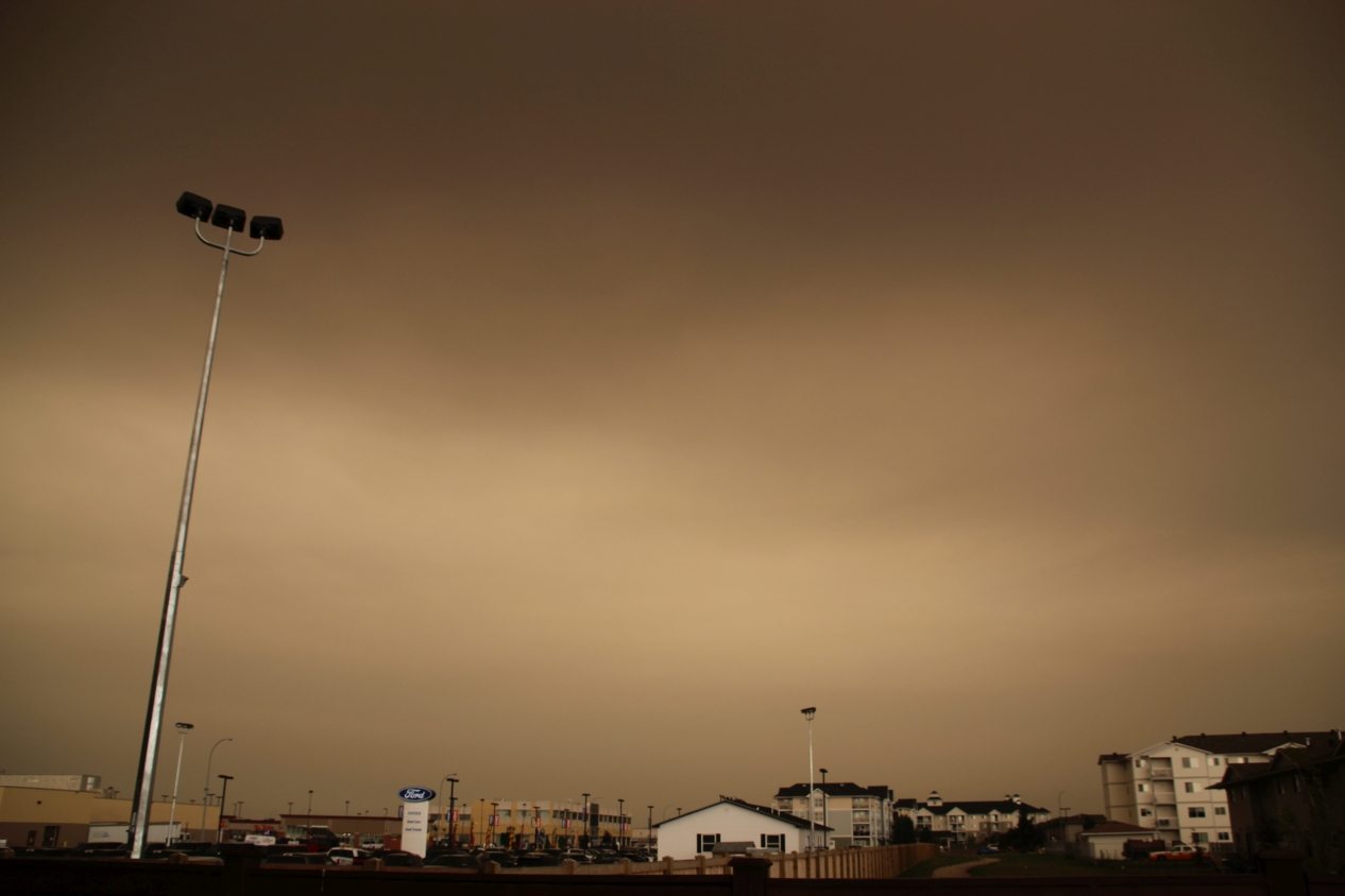 Air quality concerns from Alberta wildfires