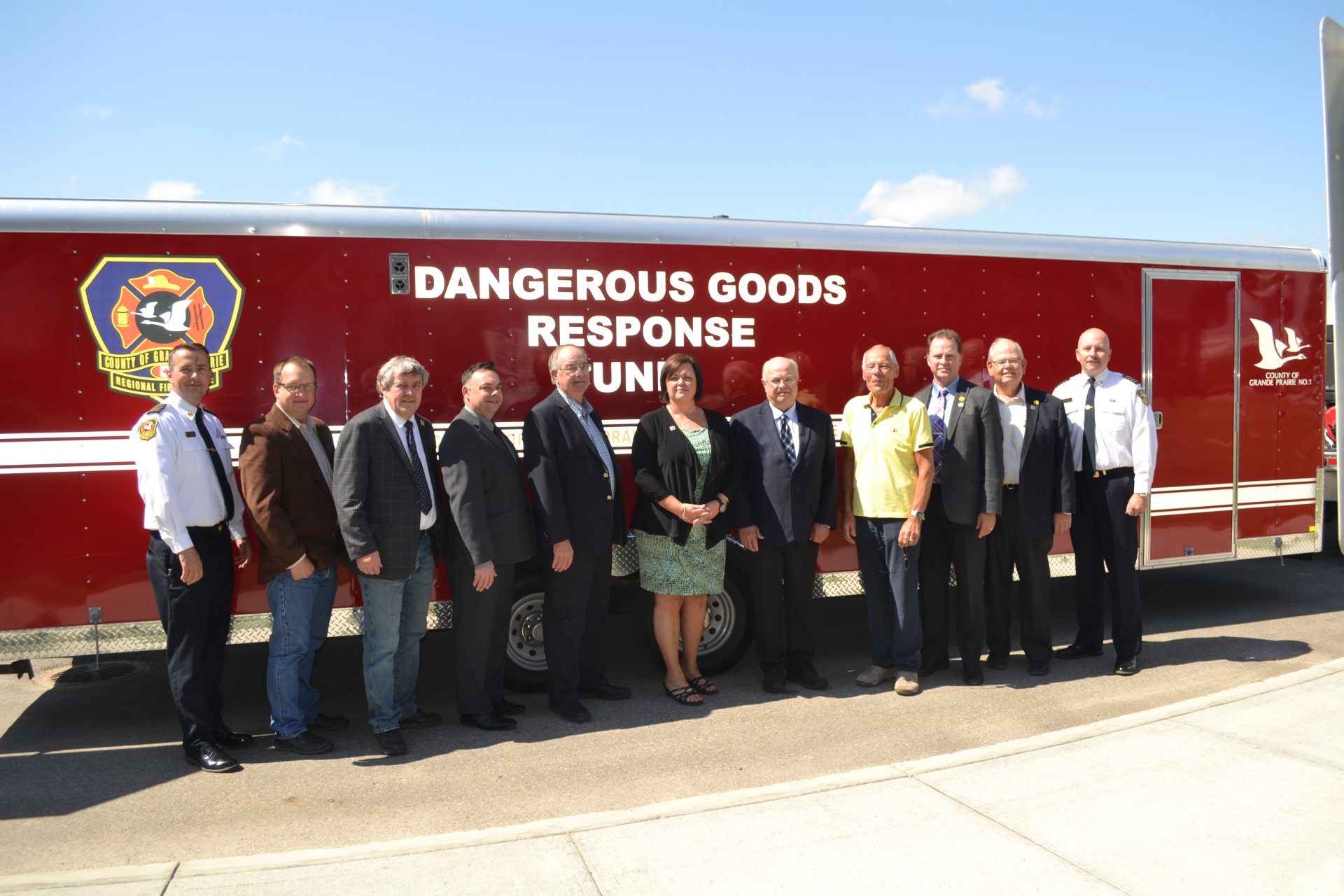County firefighters now trained in enhanced dangerous goods response