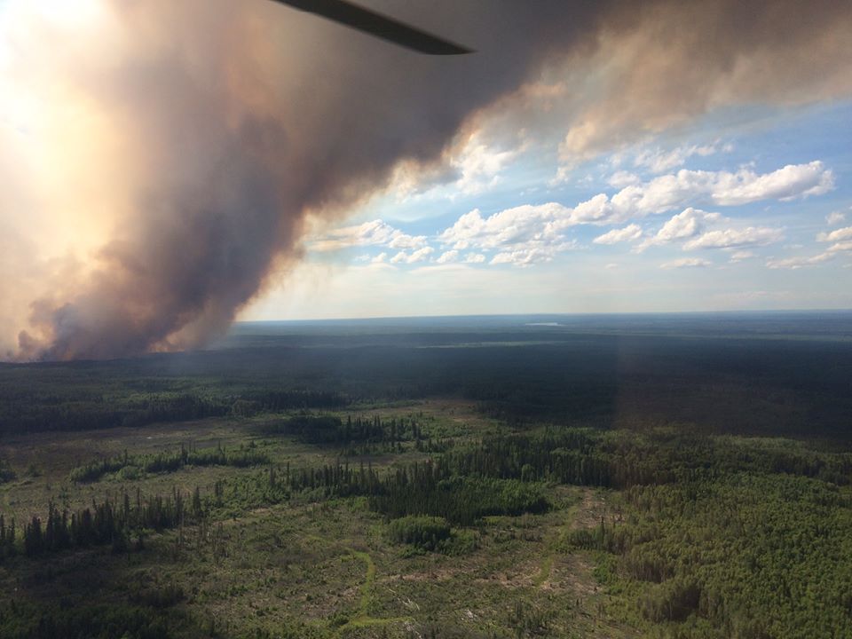 Grande Prairie region spared from widespread wildfires