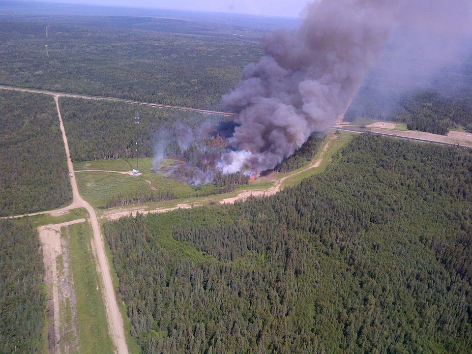 Fire advisory issued for Grande Prairie region