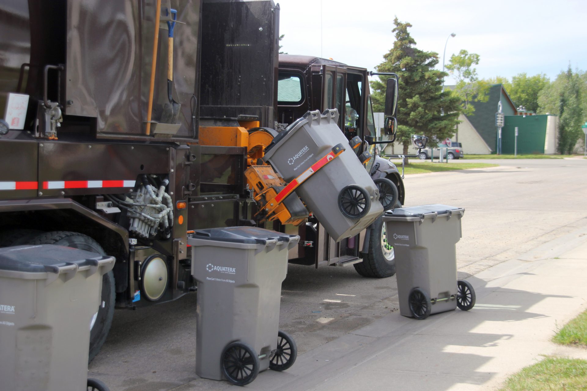 Curbside garbage pickup extended