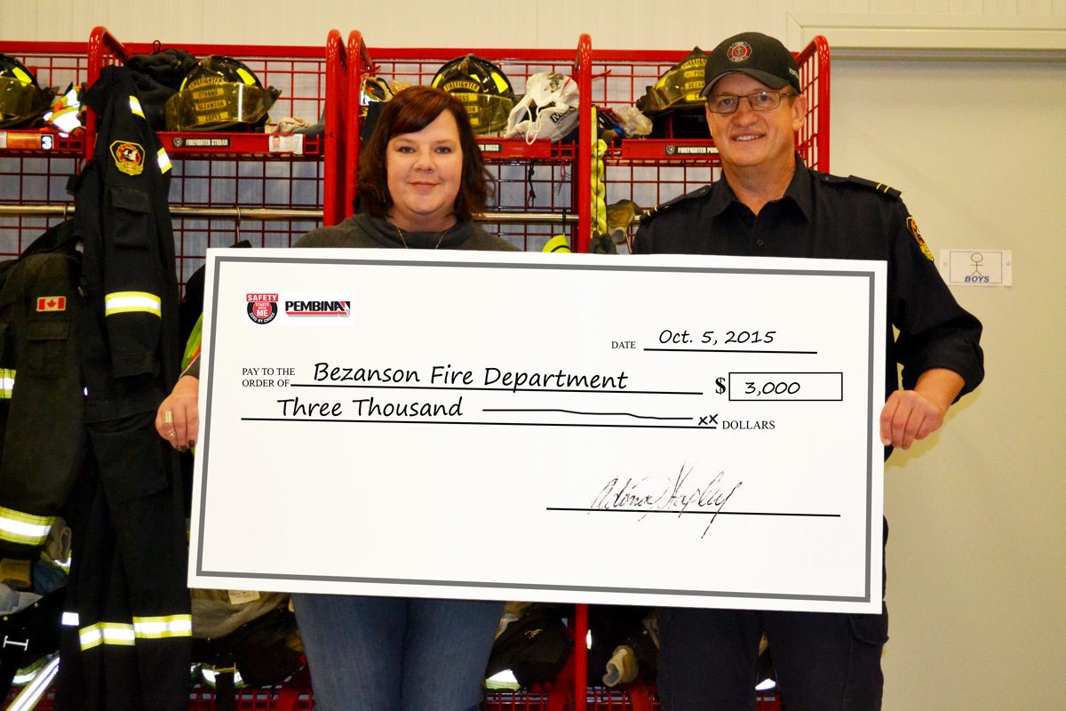 Donations benefit Demmitt Campground, Bezanson Fire Department