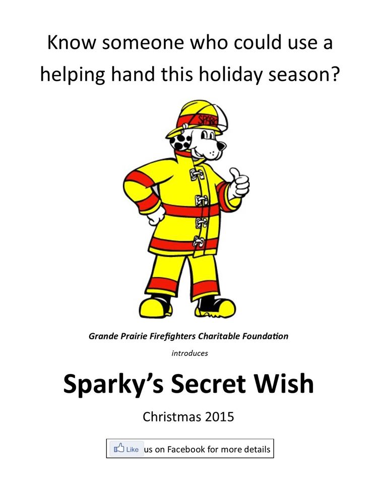 Firefighters helping local families through Sparky’s Secret Wish