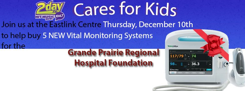 2day FM Cares for Kids Radiothon raising money for Vital Monitoring Systems