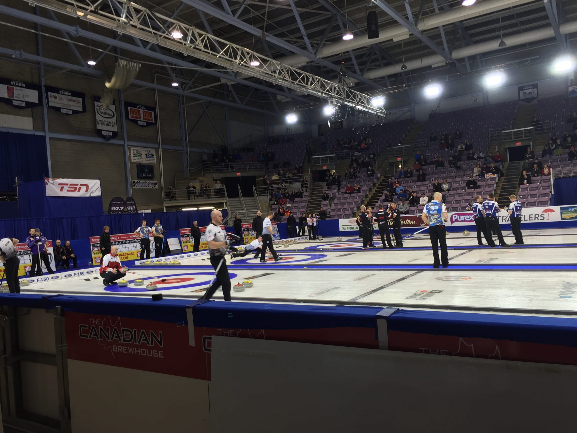 Home Hardware Canada Cup day two draw five results