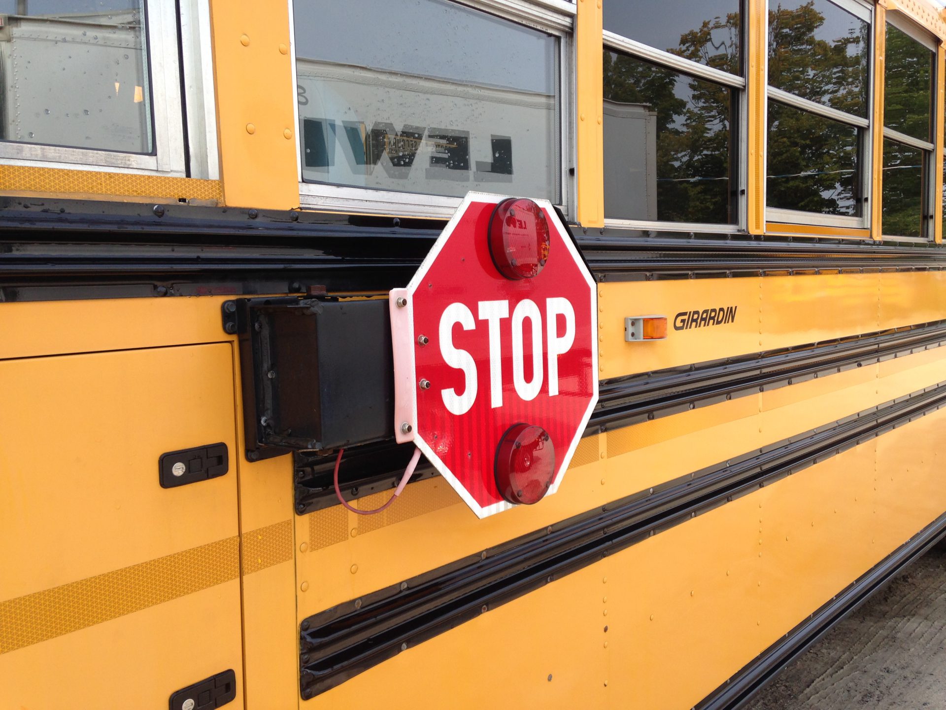 No changes in use of school bus stop arms
