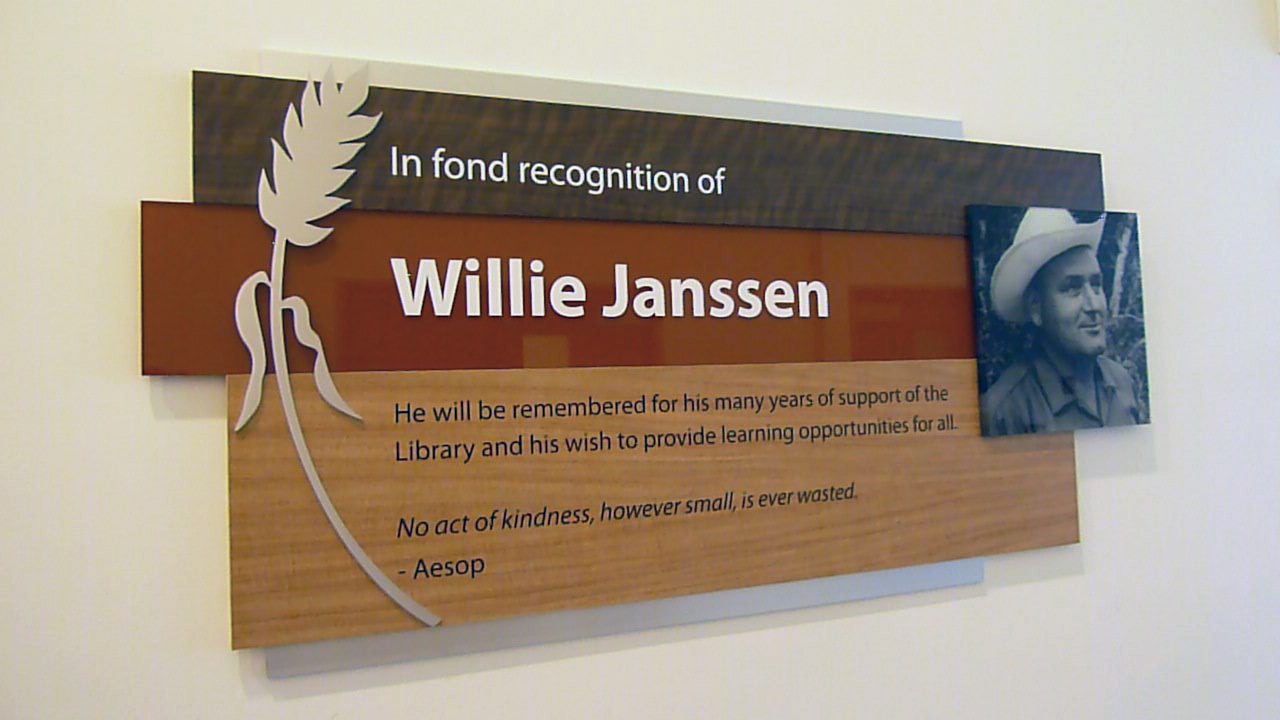 Library’s Discovery Room named after generous Woking farmer