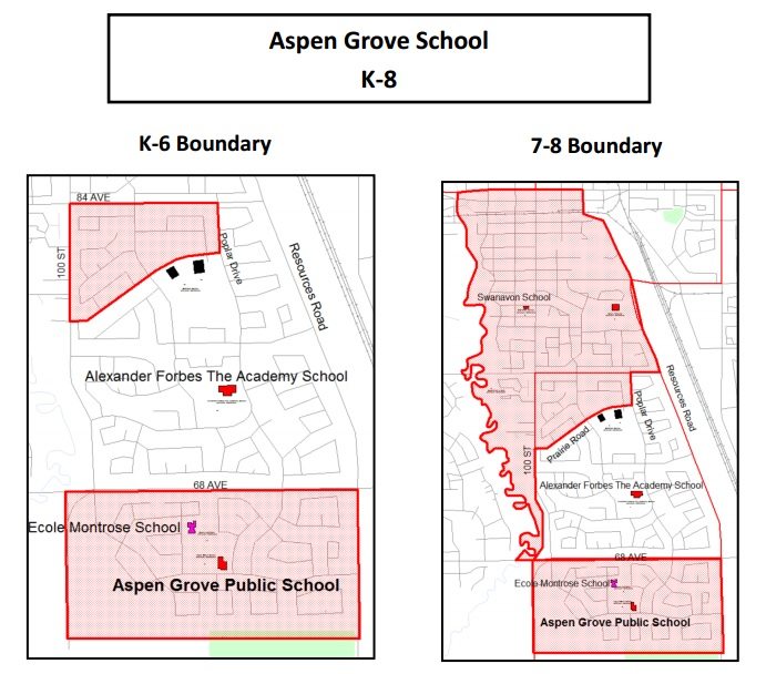 Grande Prairie Public School District changing its boundaries