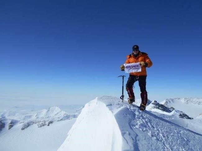 Local man climbs to top of 7 summits