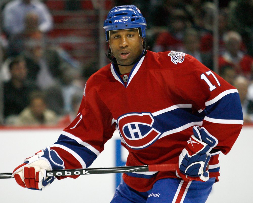 Former Oiler Georges Laraque making his way to Grande Prairie