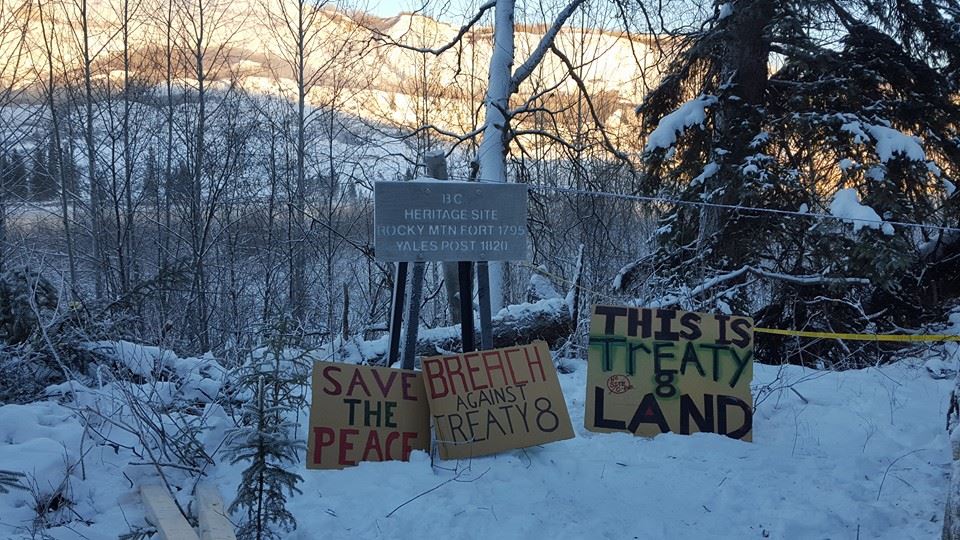 BC Hydro claims Site C Dam protesters are in the way