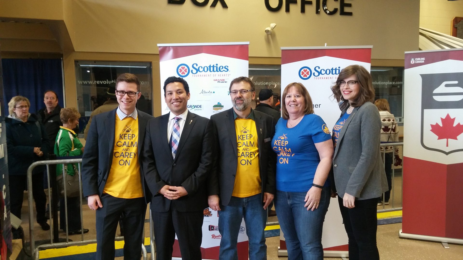 Minister of Tourism and Culture visits Grande Prairie with NDP MLAs
