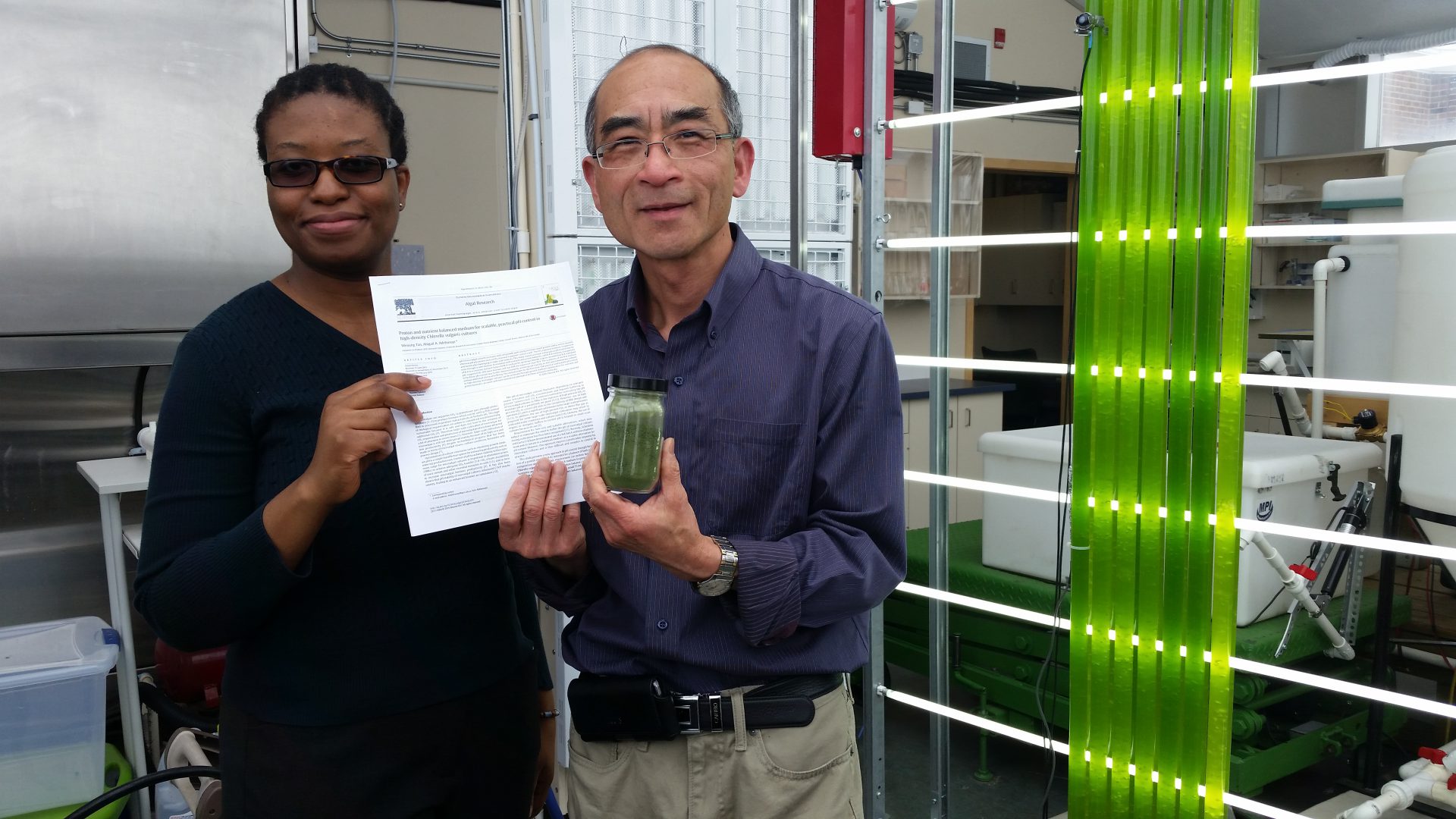 GPRC scientists make breakthrough discovery on microalgae production