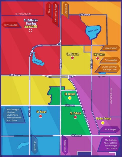 Mother Teresa Catholic School boundaries not changing