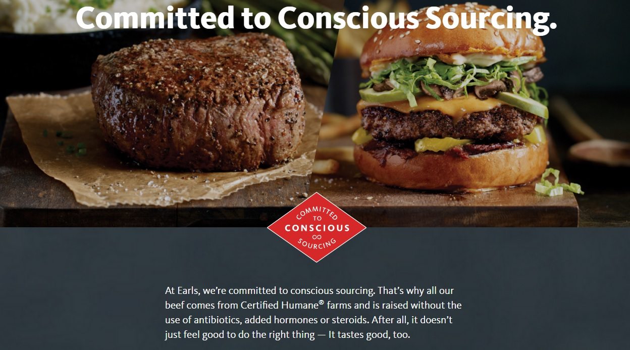 Earls faces backlash after dropping Alberta beef
