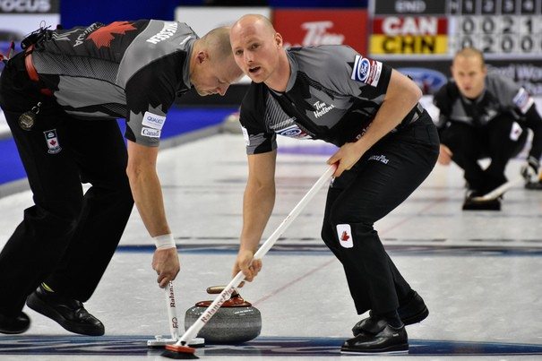 Sallows backing up unbeaten Team Canada at curling worlds