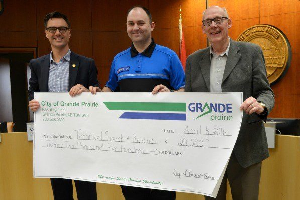 City presents cheques to local organizations