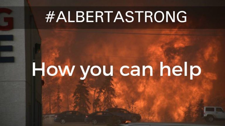 Locals collect donations for Fort McMurray relief