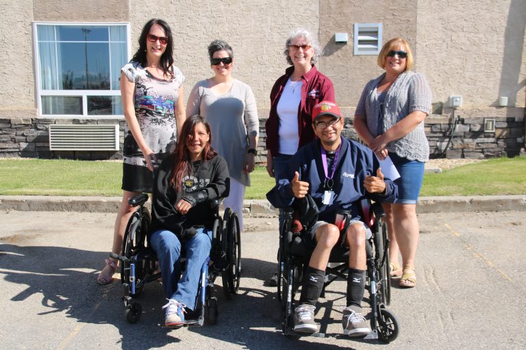 Swan City Rotary Club donates wheelchairs with lottery proceeds