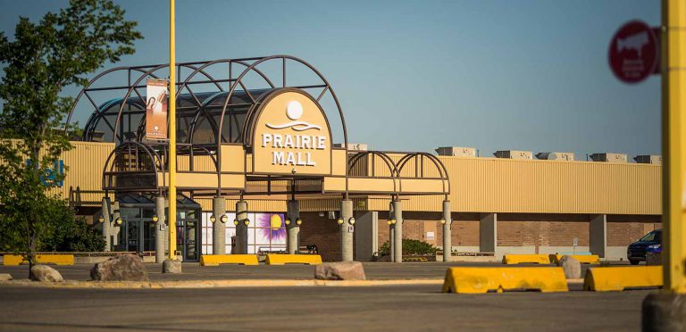 Man caught stealing from Prairie Mall after hours