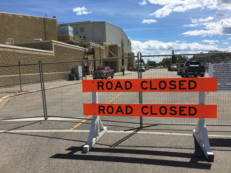 Intersection downtown closed for long weekend