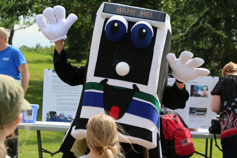 New city transit mascot named after bus operator