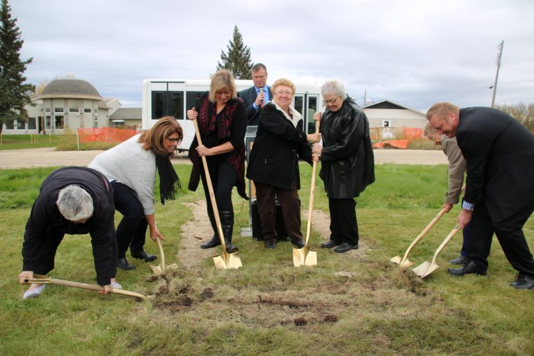 Sod turning signals start of construction on Hythe’s new supportive living facility