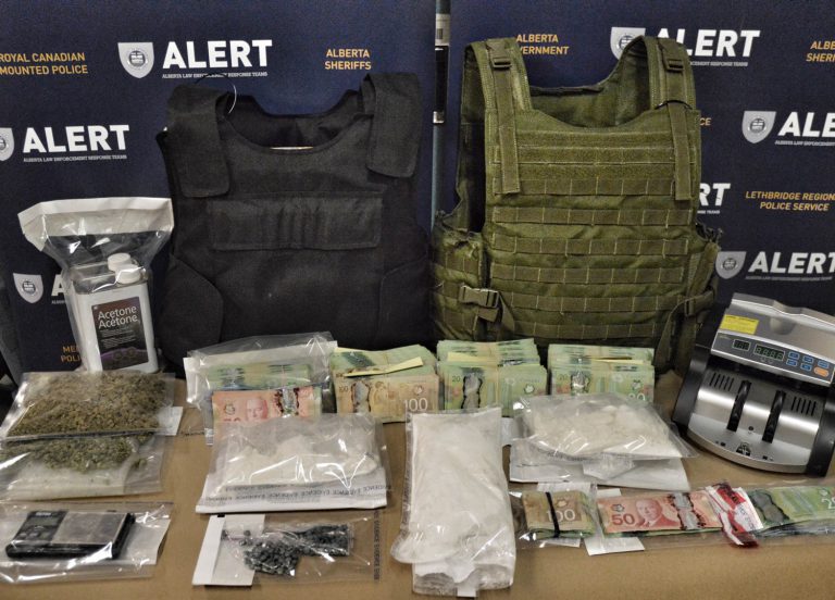 $150K worth of drug and cash seized from two Grande Prairie homes