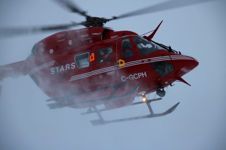 More than 300 Grande Prairie residents flown on STARS helicopters in 2023: STARS Ambulance Service