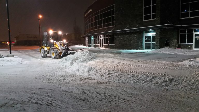 Snow plows continue to tackle heavy snowfall