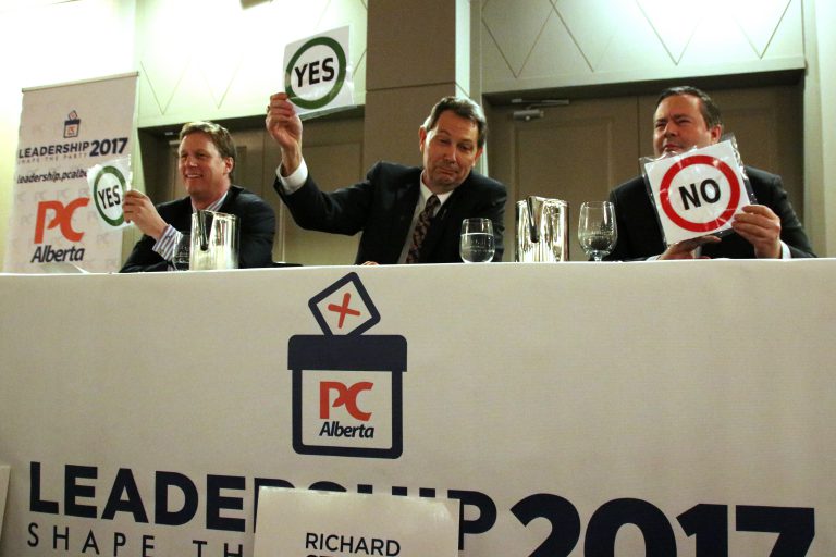 PC leadership candidates make case to Grande Prairie members