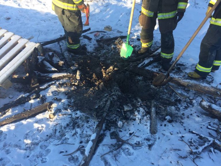 Campfire found in high risk Dunes area