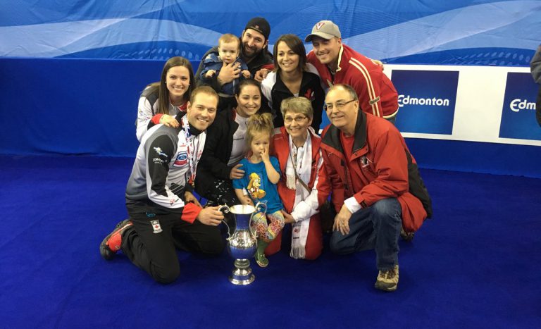 Local curlers capture gold at world men’s championship