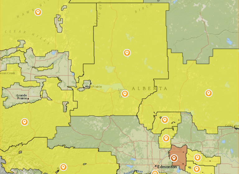 Fire advisory issued for Grande Prairie Forest Area