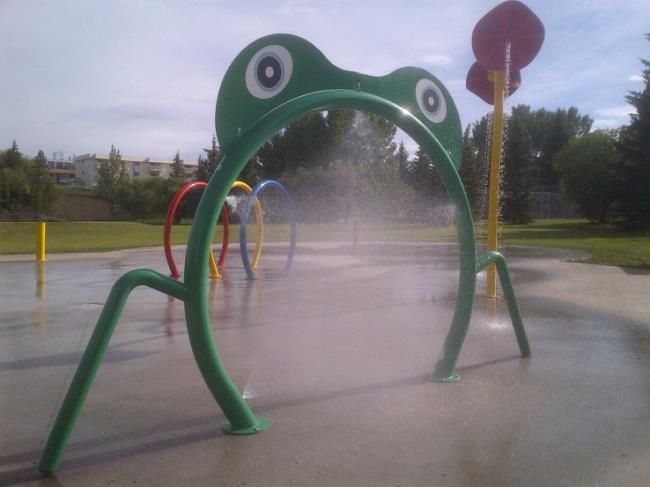 Grande Prairie spray parks now open