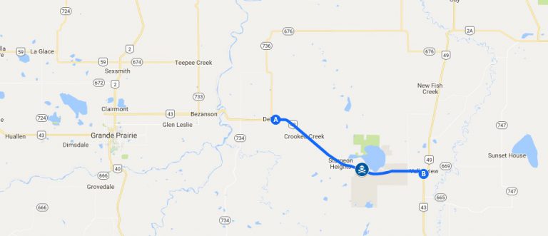 Stretch of Highway 43 one of Alberta’s most dangerous