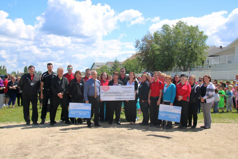 Donation makes St. Kateri sports court a reality