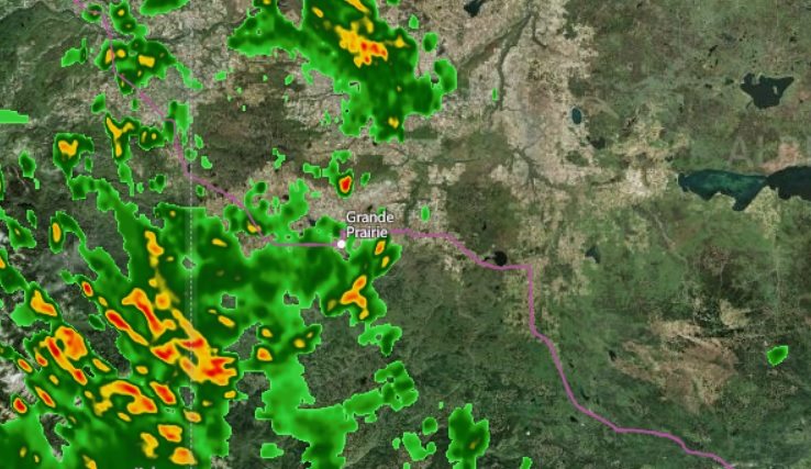 UPDATE: Severe thunderstorm watch ended for Grande Prairie area