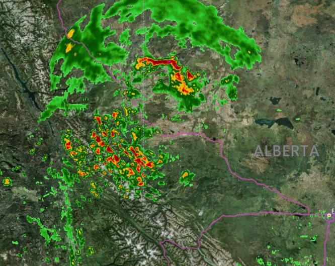 Severe thunderstorm watch issued for Grande Prairie region