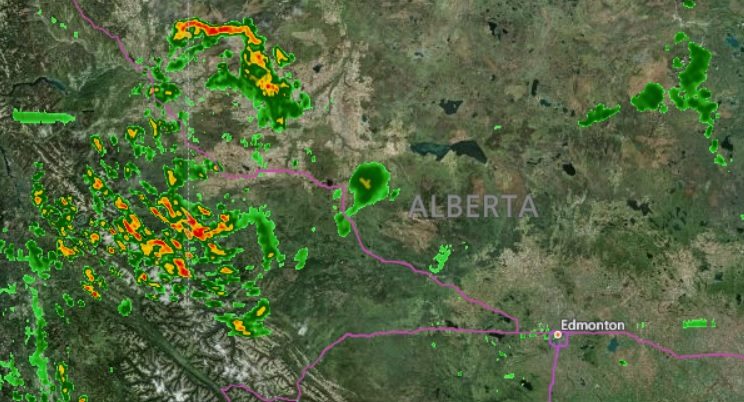 Severe thunderstorm watch issued for Grande Prairie region