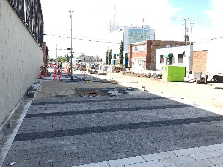 101 Street sidewalk torn up for third time