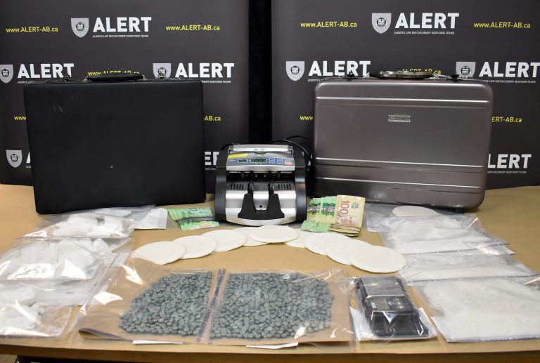 ALERT makes largest drug bust in Grande Prairie since 2014