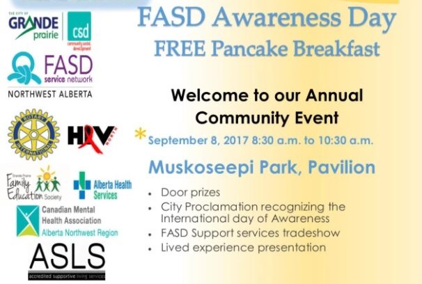 Pancake breakfast to raise FASD awareness