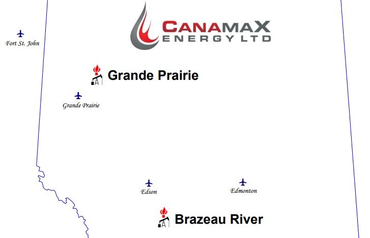Canamax Energy selling off Grande Prairie properties